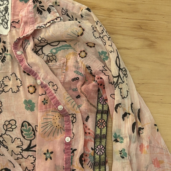 J.A.K 100% cotton blouse - Picture 5 of 6